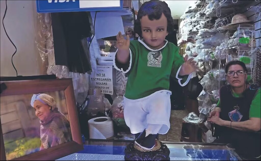Día de la Candelaria se pinta de verde con el Niño Dios mundialista