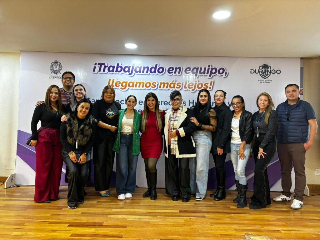 ¡Durango avanza con perspectiva de género! Municipio refuerza acciones por la igualdad y DH.