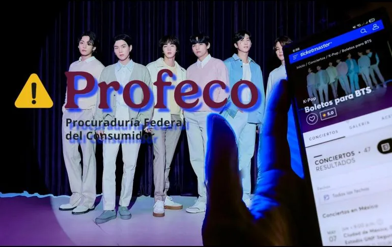 Profeco da ultimátum a Ticketmaster por boletos de BTS y prepara nuevas reglas