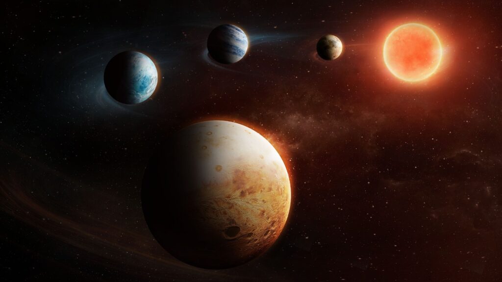 Sistema planetario LHS 1903: Un desafío a las teorías de formación planetaria