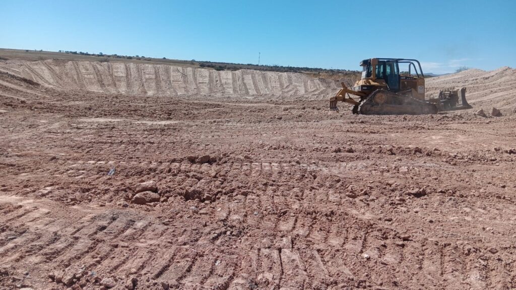 Gobierno de Guadalupe Victoria construye nueva celda en relleno sanitario