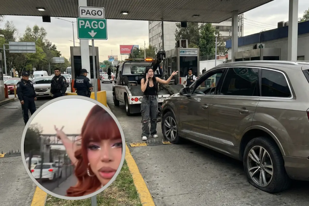 Yeri Mua protagoniza percance vial en el Periférico Norte