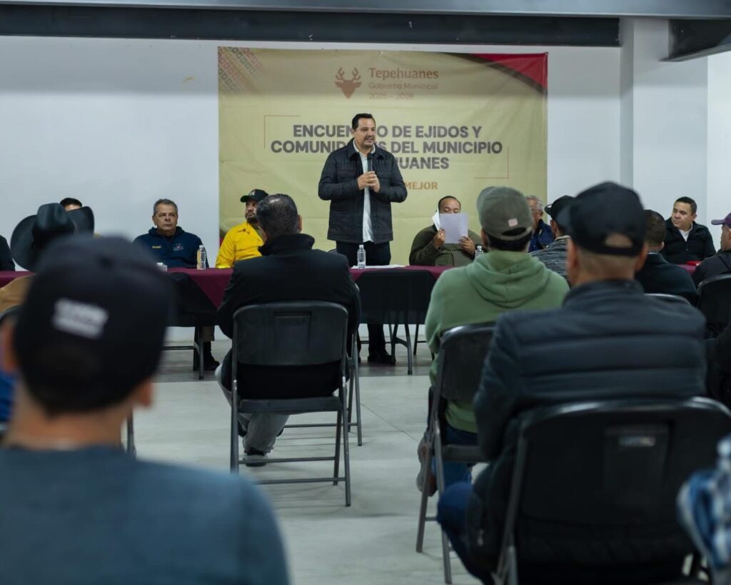 Procuraduria Agraria atiende demandas de ejidos y comunidades en Tepehuanes