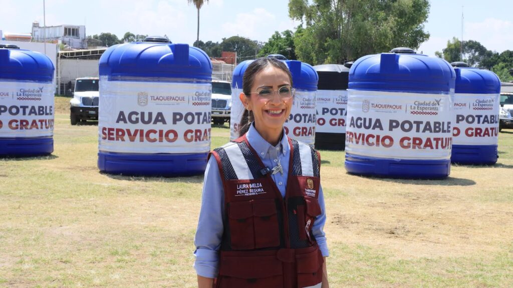 Tlaquepaque instala 15 nuevas cisternas para enfrentar desabasto y mala calidad del agua