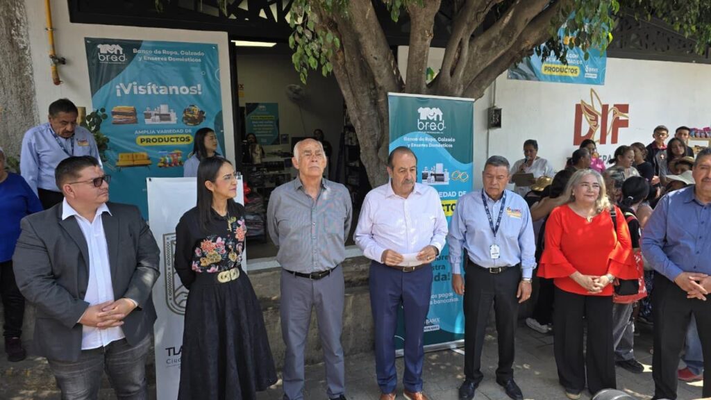 Inauguran tienda comunitaria en Tateposco para apoyar la economía de las familias