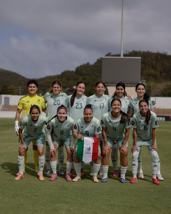 México Femenil aplasta a Santa Lucía en el Clasificatorio Concacaf