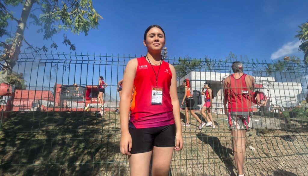 Estudiante de Pánuco destaca en atletismo regional de las Olimpiadas CONADE 2026 en Monterrey