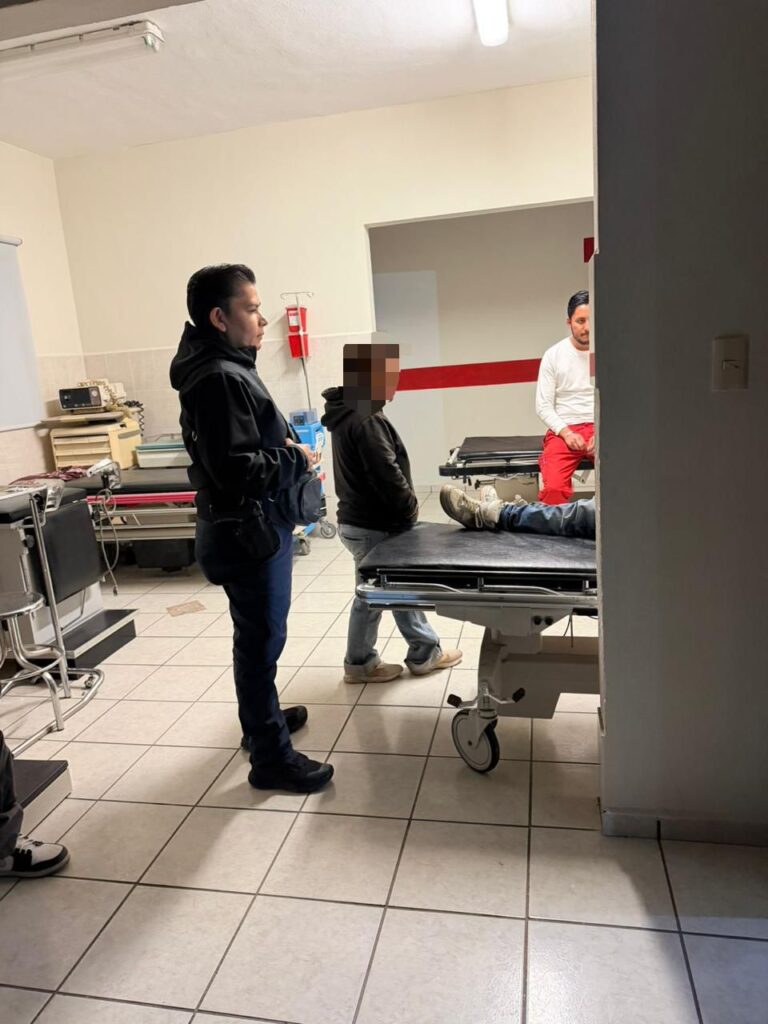 Operativo Dragón auxilia a menor picado por alacrán y lo lleva al hospital