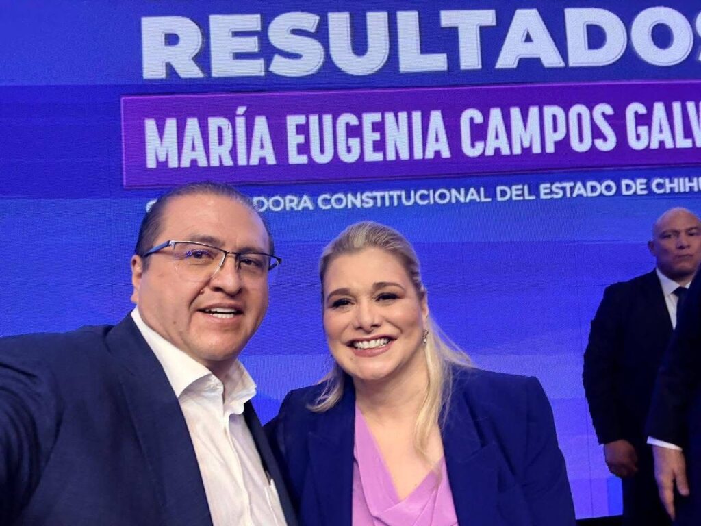 Salvador Calderón Respalda a la Gobernadora Maru Campos en Parral