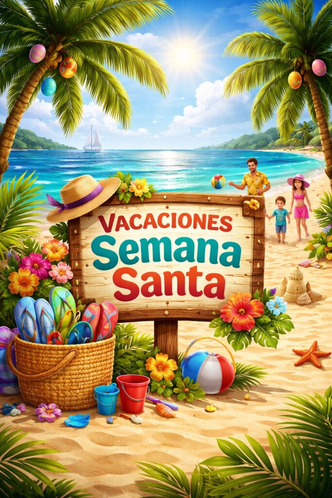 Estos seran los dias de vacaciones de Semana Santa