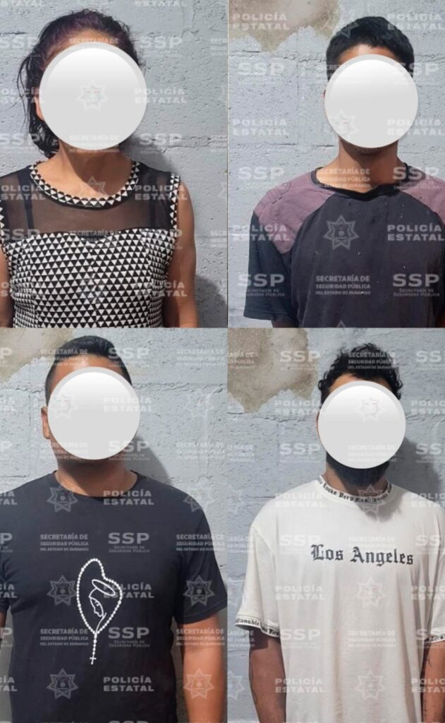 Operativo Dragón contiene a mujer y tres varones con cristal