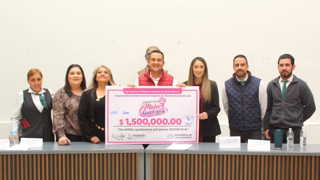 Impulsan con Créditos a Mujeres Emprendedoras de Vicente Guerrero