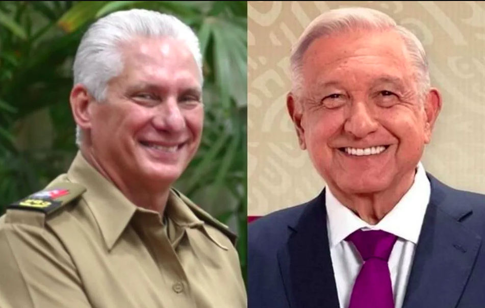 Díaz-Canel agradece a AMLO su solidaridad con Cuba