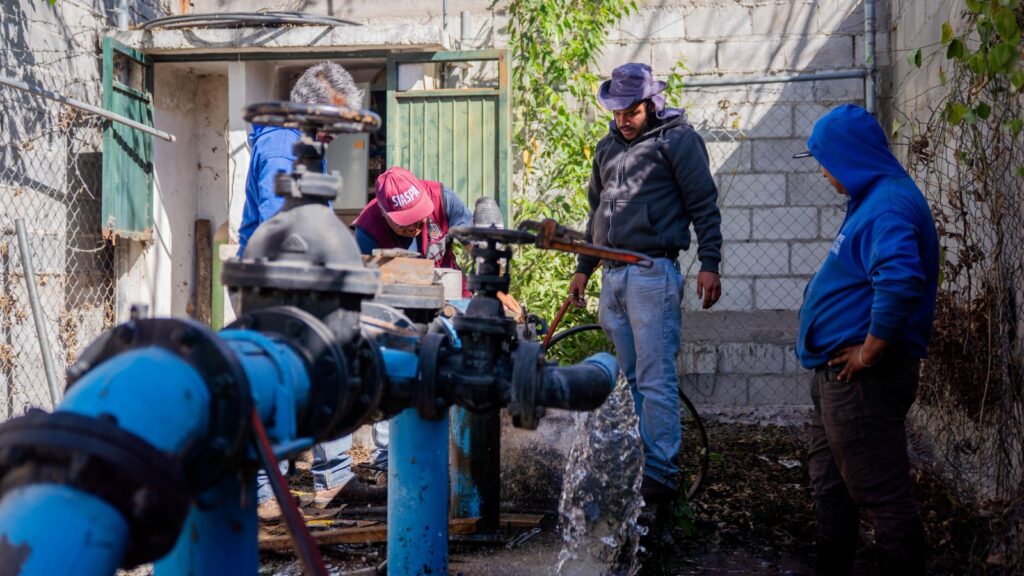 Rehabilitación de pozos y redes, clave para mejorar el abasto de agua en Santiago