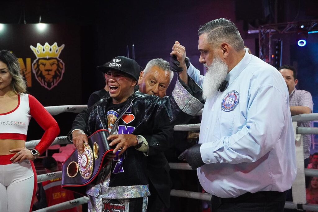 Brandon ‘Metralleta’ Martínez gana el título Fedecentro de la WBO
