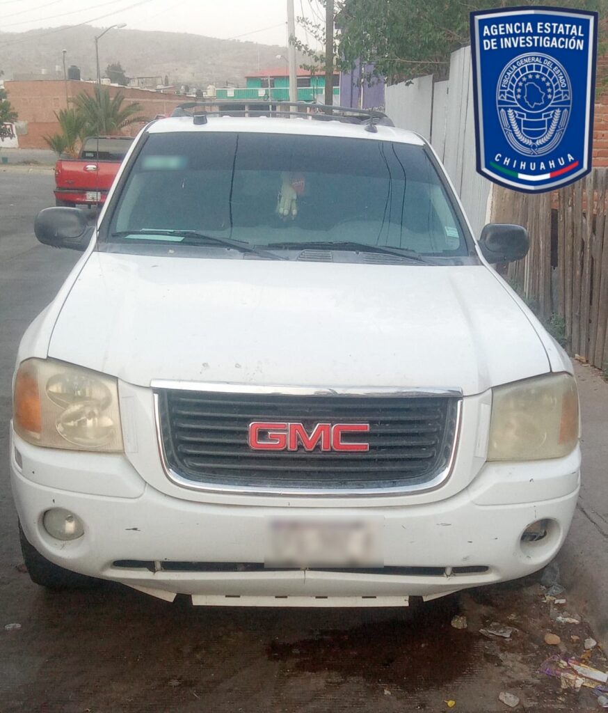 Recuperan camioneta robada en Parral