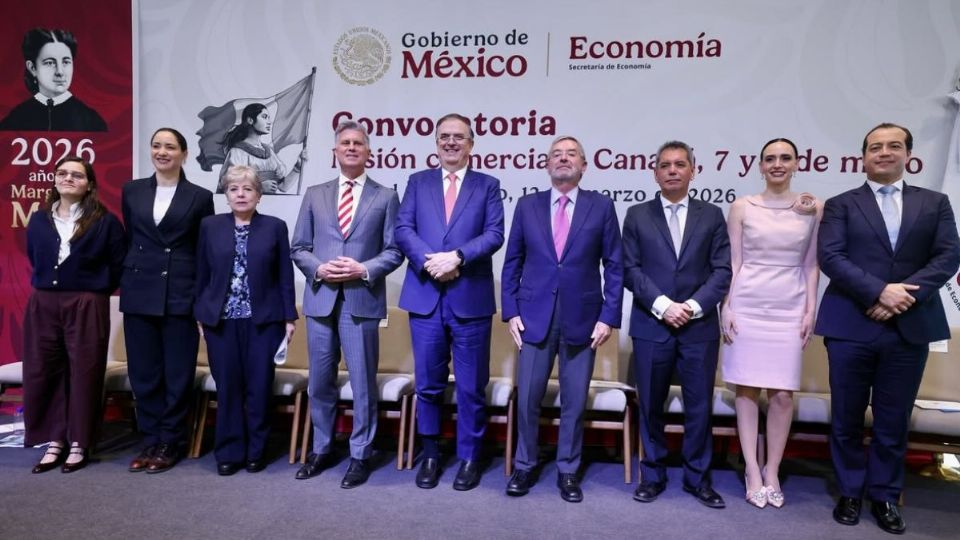 Juan Ramón de la Fuente y Marcelo Ebrard lanzan la Misión Comercial México-Canadá 2026