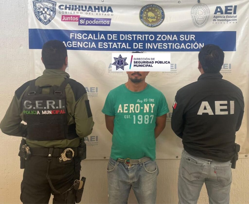 Cae acusado de robo en Coppel y lesiones tras operativo conjunto