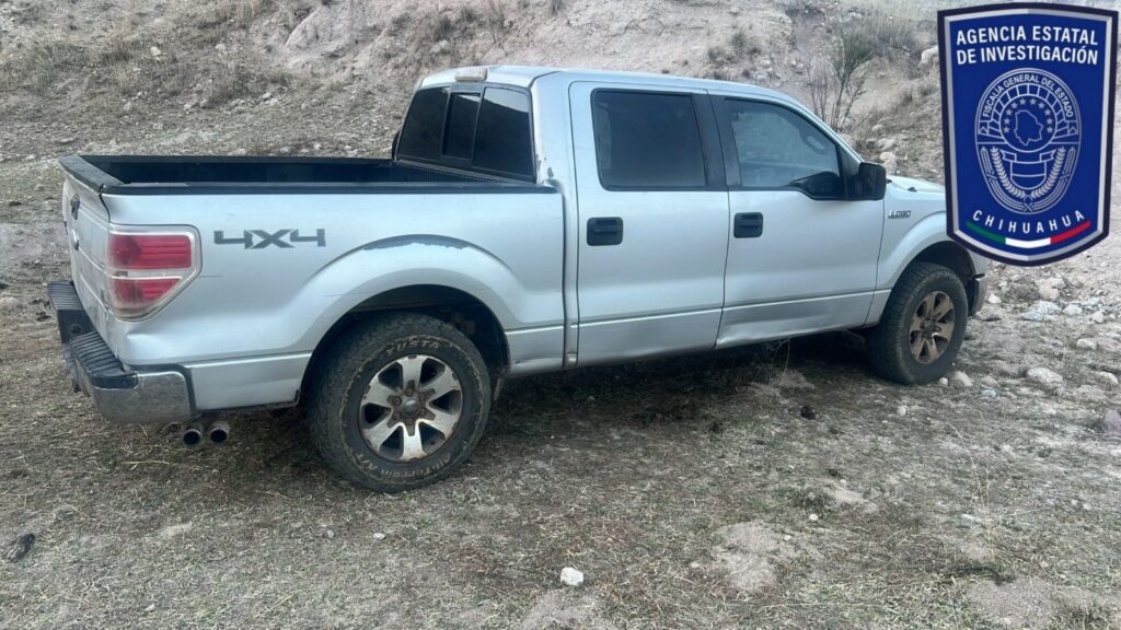Recuperan pick up robada en Balleza