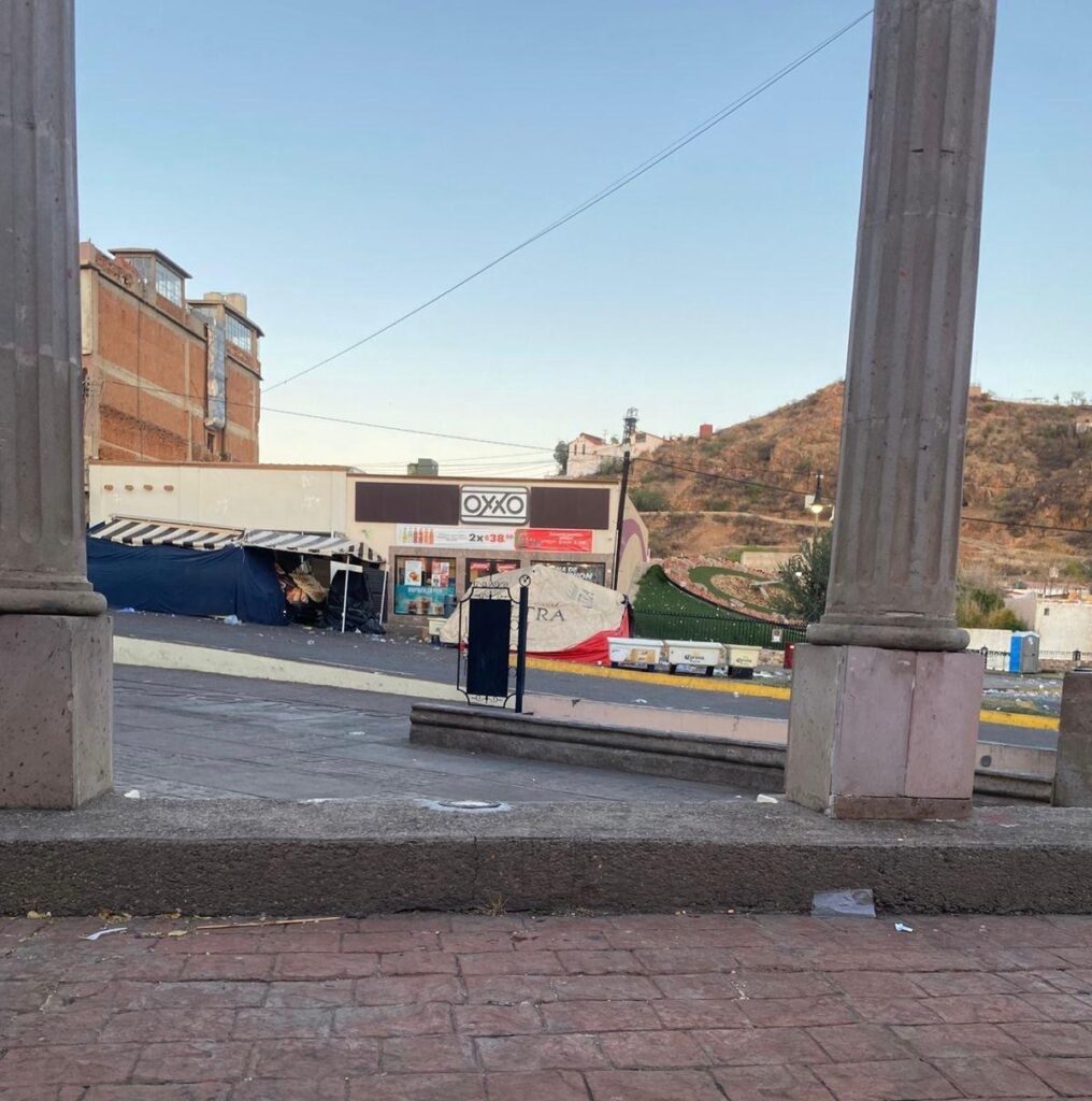 Garantizan limpieza en el Centro Histórico tras jornada del Festival Primaveral