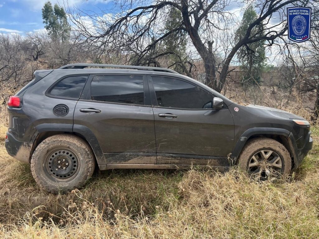 Asegura AEI en Nonoava vehículo con reporte de robo en Santa Isabel