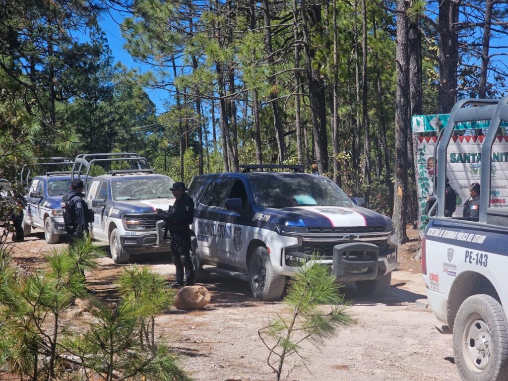 Despliega SSPE operativo en la sierra de Chihuahua