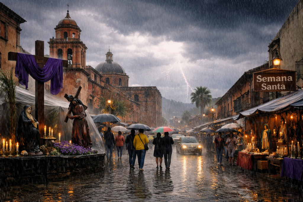 Prevén lluvias, tormentas eléctricas y granizo durante Semana Santa