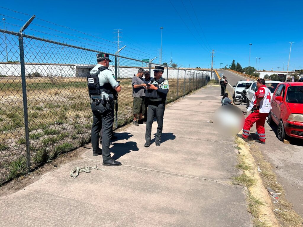 Acudió en apoyo de su esposa que sufrió leve accidente y al llegar falleció