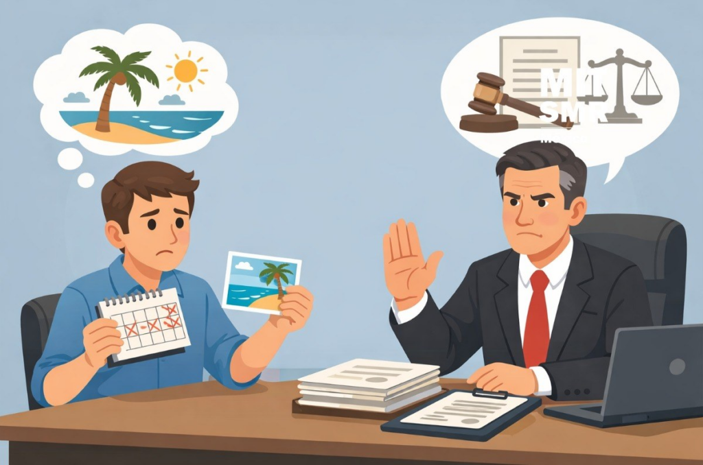 ¿Te pueden negar vacaciones por falta de personal?