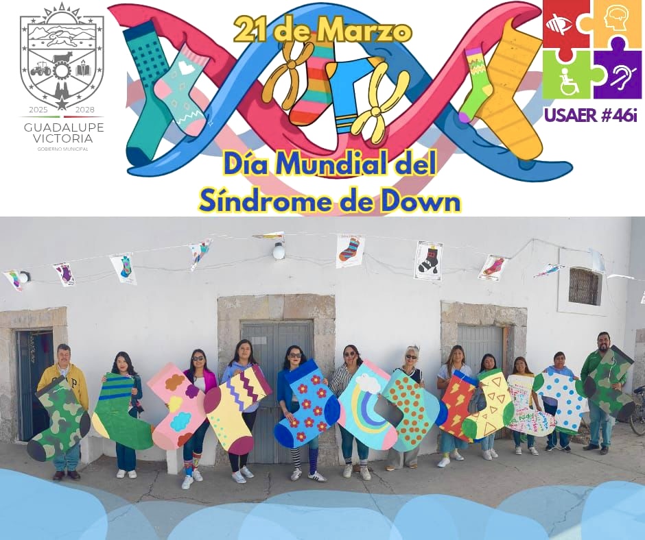 Guadalupe Victoria conmemora el Día Mundial del Síndrome de Down con llamado a la inclusión