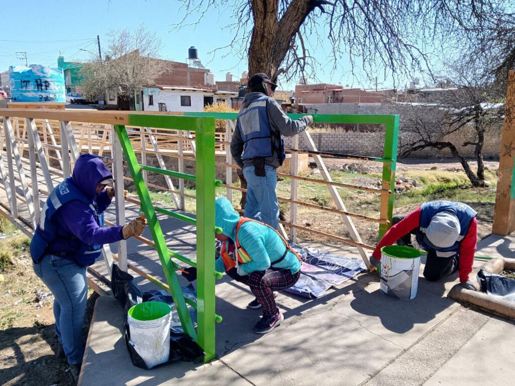 Gobierno Municipal intensifica labores de mantenimiento a en espacios públicos
