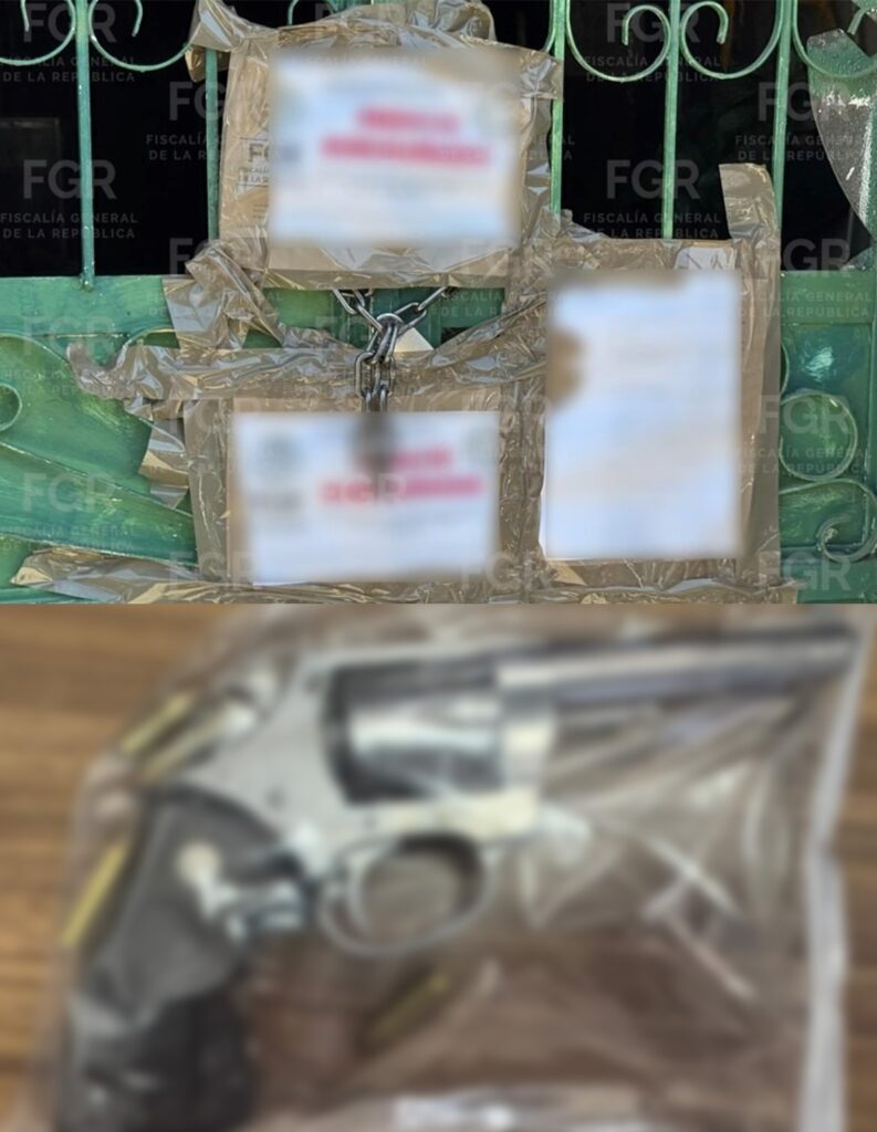 En cateo, fuerzas federales detienen a uno y aseguran varios tipos de sustancias