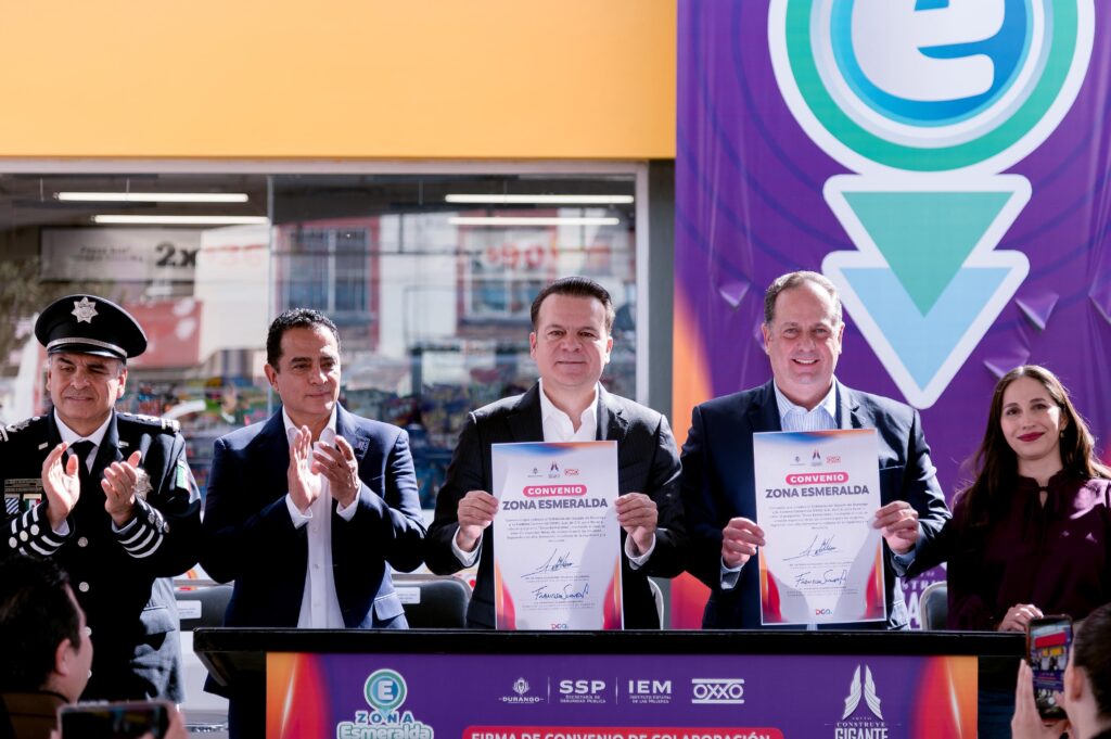 Durango habilitará más de 400 OXXO como espacios seguros para mujeres: Esteban Villegas
