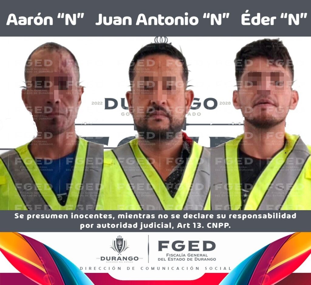 FGE detiene a tres presuntos puchadores y el juez los vincula a proceso