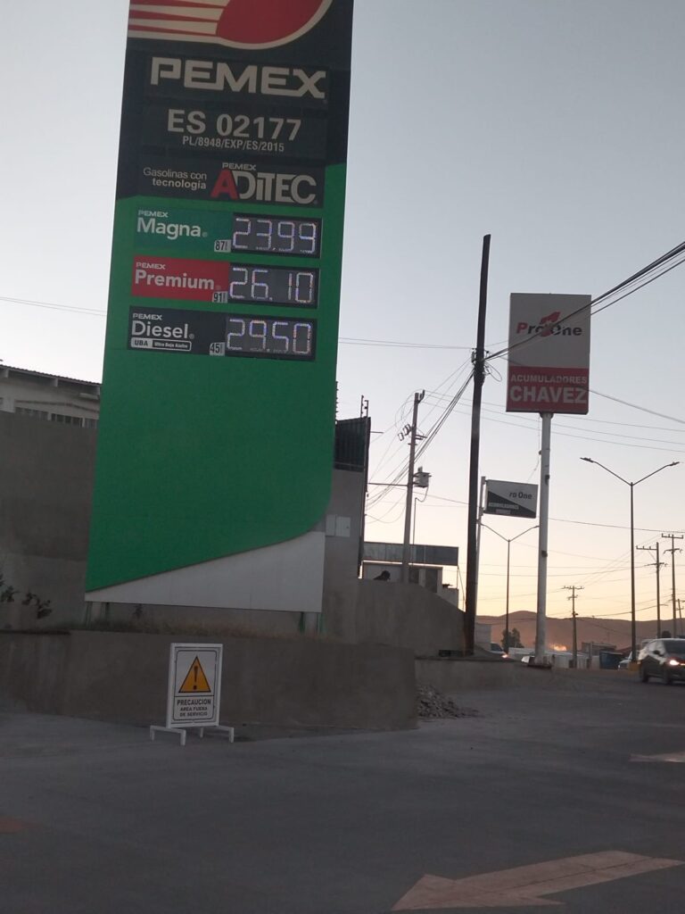 ¿Ya viste los precios de la gasolina ?