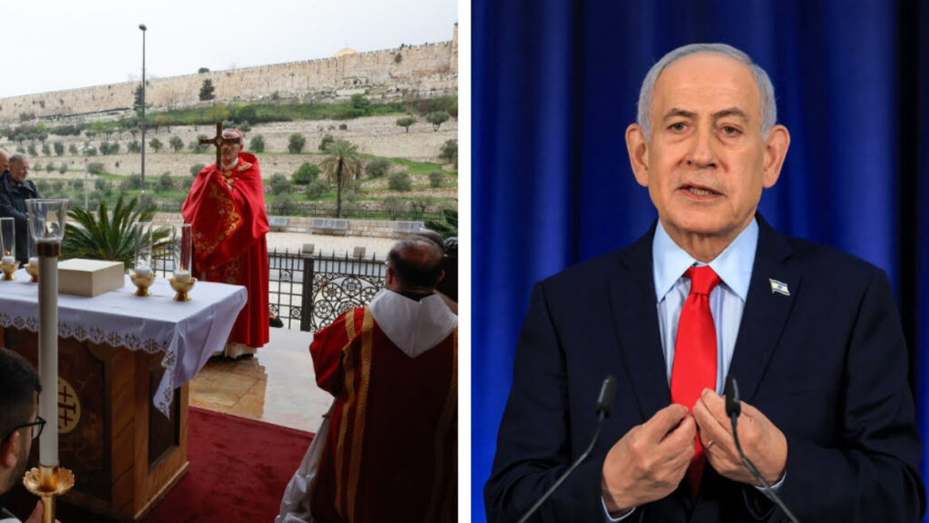 Netanyahu justifica el bloqueo al Patriarca Latino por supuestas razones de seguridad