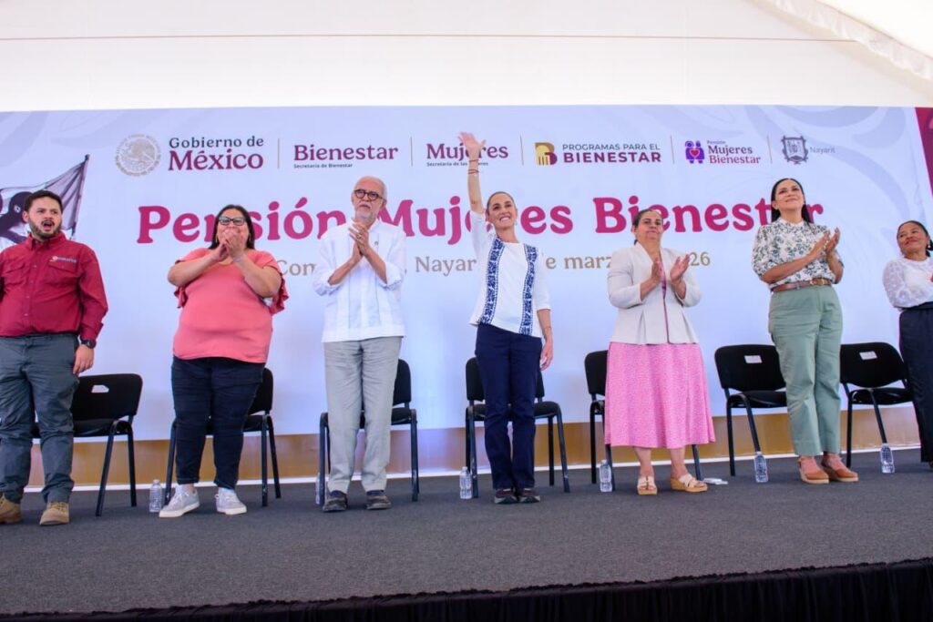 Agradece Navarro a Claudia Sheinbaum por su apoyo a las mujeres