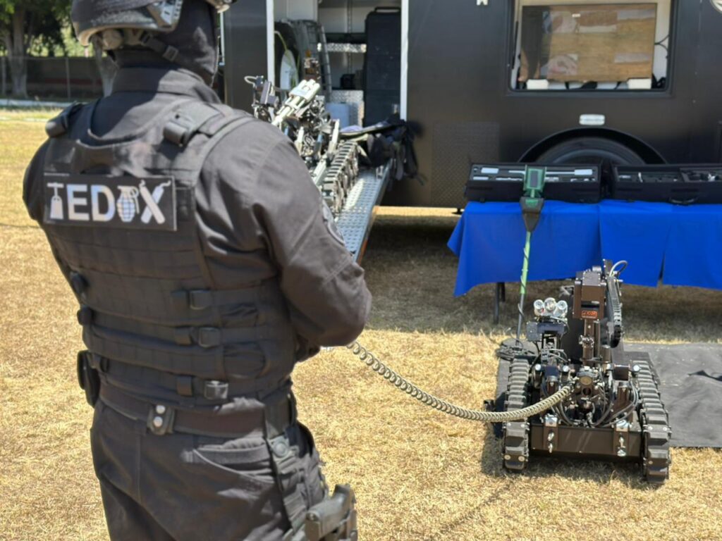 Capacitan expertos de España a Grupo TEDAX de la Policía de Jalisco rumbo al Mundial 2026