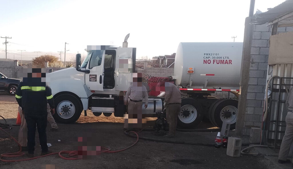 Aseguran aserradero en Parral; presuntamente operaba como expendio de gasolina y diésel