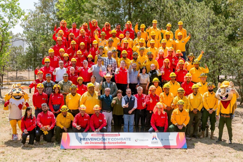 Durango se prepara contra incendios forestales con más de 130 brigadistas