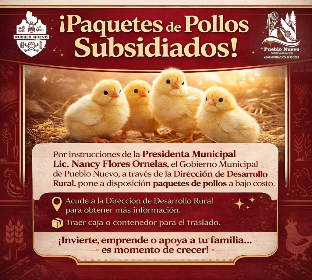 Gobierno impulsa apoyo alimentario local