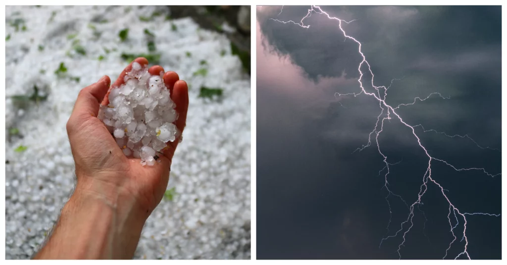 Frente frío provocará lluvias, granizo y ambiente fresco durante el fin de semana