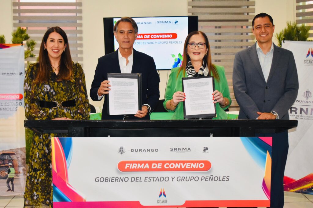 Durango impulsa acciones ambientales con Peñoles para enfrentar sequía y cambio climático