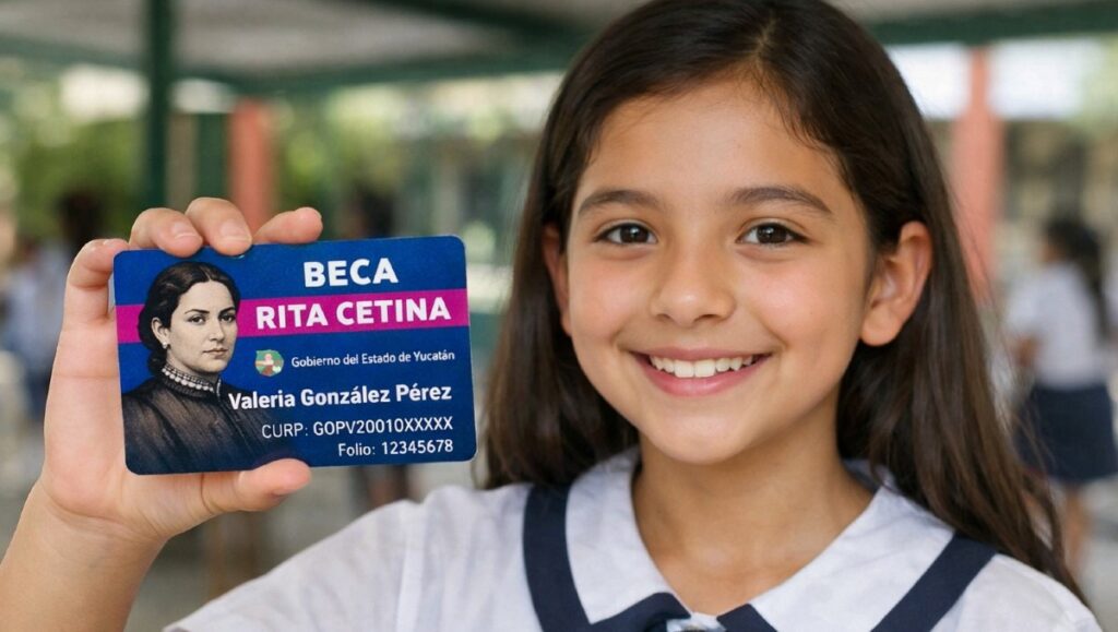 Beca Rita Cetina 2026: cómo recuperar tu comprobante de registro