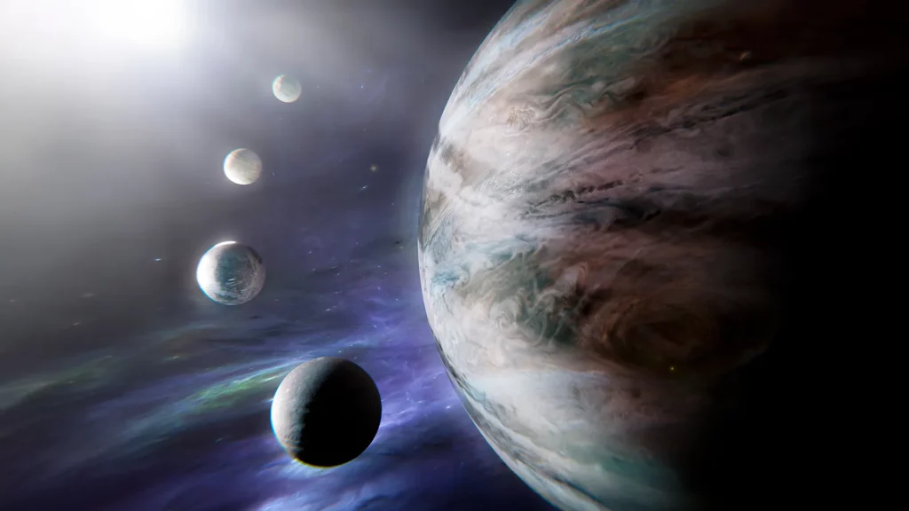 Ganímedes: la luna tan grande que supera a un planeta y tiene su propio campo magnético