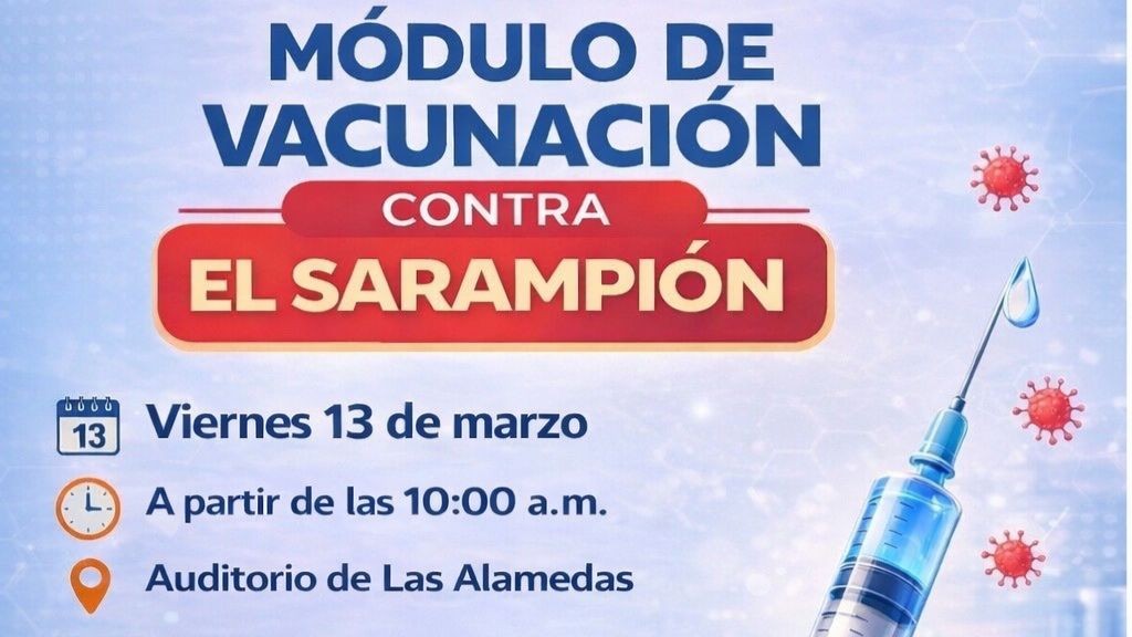 Convocan al Módulo de Vacunación Contra Sarampión en Nombre de Dios
