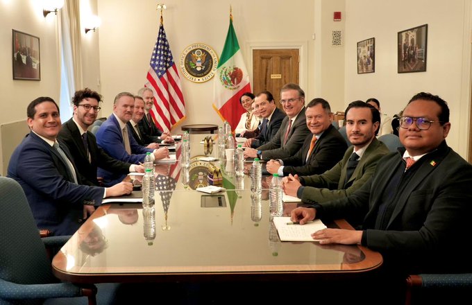 Ebrard se reúne con representante comercial estadounidense para discutir TMEC