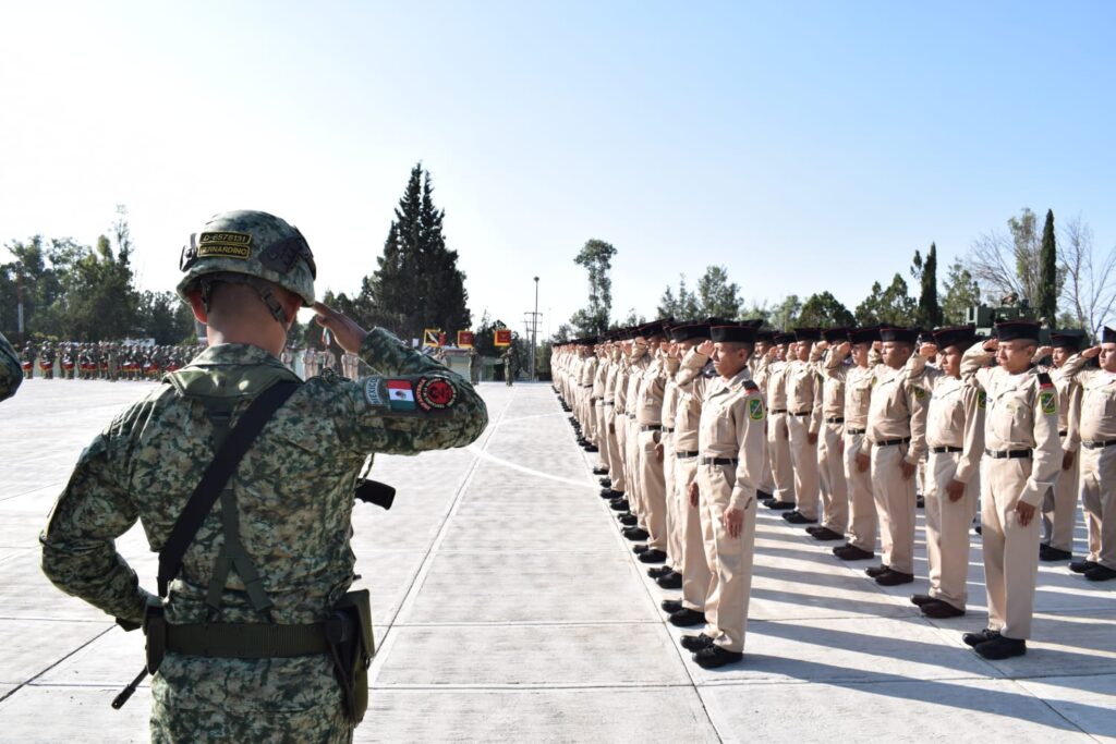 Ejército Mexicano da la bienvenida a 108 Conscriptos para su adiestramiento 2026