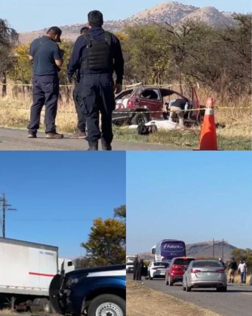 Choque de auto compacto contra tráiler dejó a dos sin vida