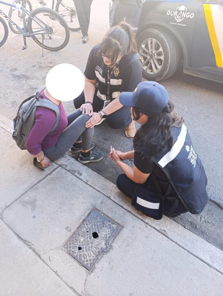 Operativo Dragón y Línea Amarilla evitan que joven mujer pase a mejor vida